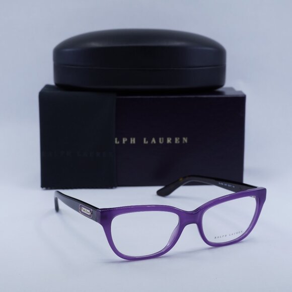 Final Price! Ralph RL6194 5337 Violet/Havana Eyeglasses 52mm - Picture 1 of 10